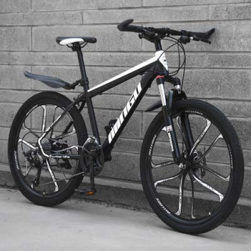 Mountain Bike : LIANG Variable speed bicycle 24 inch / 26 inch Mountain Bike 21 / 24 / 27 / 30 Cross Country Bicycle adult Student Road Racing Speed Adult, Style 14, 24