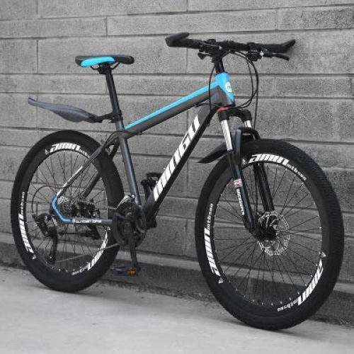 Mountain Bike : LIANG Variable speed bicycle 24 inch / 26 inch Mountain Bike 21 / 24 / 27 / 30 Cross Country Bicycle adult Student Road Racing Speed Adult, Style 4, 27