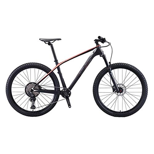 Mountain Bike : Lingling Bicycle Mountain Bike Carbon Fiber Frame Mountain Bike, 29 Inch Mountain Bike For Men / Adults Bicycle MTB 29'' Carbon Frame MTB (Size : 27.5x15)