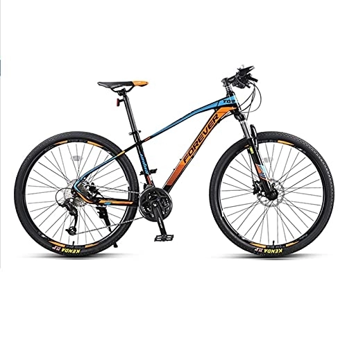 Mountain Bike : LLF Mountain Bike 27 Speed Dual Disc Brakes Aluminum Steel Frame MTB Bicycle Trail Bike for Adult Student Outdoors Sport(Size:27.5inch 27 Speed, Color:B)