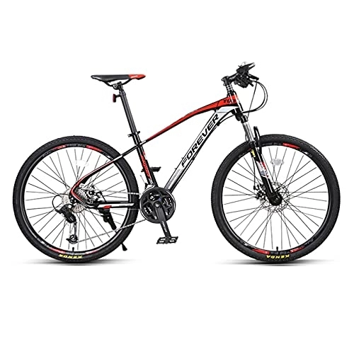 Mountain Bike : LLF Mountain Bike 27 Speed Dual Disc Brakes Aluminum Steel Frame MTB Bicycle Trail Bike for Adult Student Outdoors Sport(Size:27.5inch 27 Speed, Color:D)