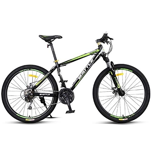 Mountain Bike : LNDDP 24-Speed Mountain Bikes, 26 Inch Adult High-carbon Steel Frame Hardtail Bicycle, Men's All Terrain Mountain Bike, Anti-Slip Bikes