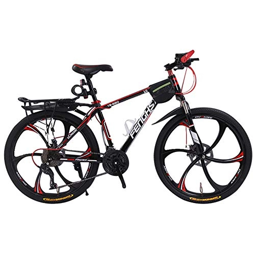 Mountain Bike : LNX Teens Mountain Bike - 21 / 24 / 27 / 30 Speed - Variable Speed Double disc brake High carbon steel - City commute