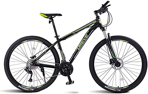 Mountain Bike : LXMTing 29 inch mountain bike aluminum full suspension 33 speed circuit double disc brake MTB bicycle for teens and adults, C, 21 speed