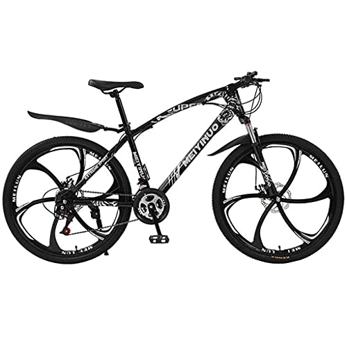 Mountain Bike : MENG 26 inch Mountain Bike MTB Bicycle Full-Suspension 21 / 24 / 27 Speeds Drivetrain Cycling Urban Commuter City Bicycle for Men and Women(Size:24 Speed, Color:Red) / Black / 27 Speed