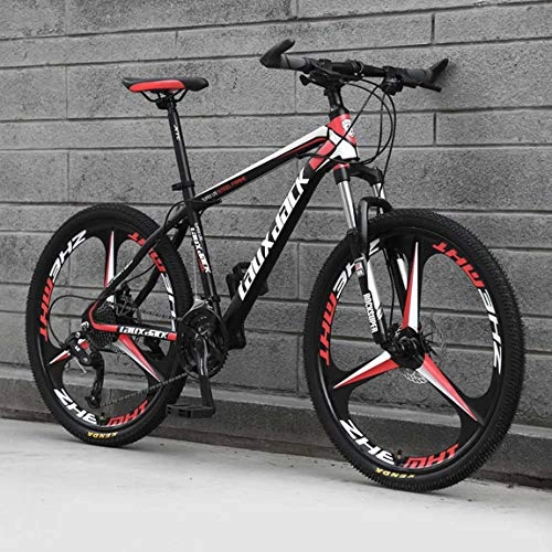 Mountain Bike : Mens Mountain Bike Hardtail With 26 Inch Wheels, variable Speed Bicycle 21 / 24 / 27-speed Sports Car Lightweight Aluminum Frame MTB Bicycle With Disc Brakes Sold by LLLOE