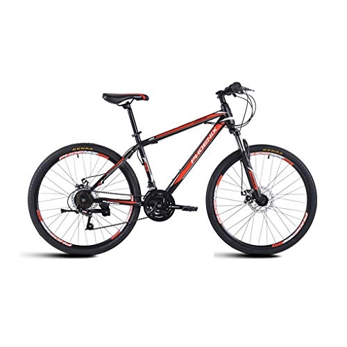Mountain Bike : MGW Bicycle Mountain Bike, Mountain Bike Gearshift, 21 Speed, Dual Disc Brakes