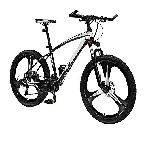 Mountain Bike : MH-LAMP Mountain Bike, Bike 30 Speed, Bicycle 26 Inch, Steel Frame, Mountain Bike Disc Brakes Set, Fork Lockable, Aluminum Wheels Set, Adjustable Seat Height
