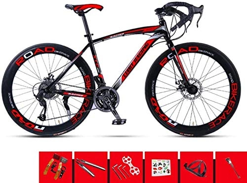 Mountain Bike : MJY Bicycle Mountain Bike Aluminum Alloy 27-Speed 24 inch / 26 inch Mountain Bike Male and Female Students Cycling Road Racing 6-11, 24
