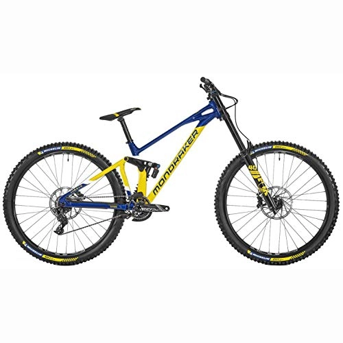 Mountain Bike : Mondraker Downhill Summum R 29" 2021 Mountain Bike - Gloss Yellow / Gloss Deep Blue
