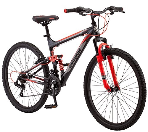 Mountain Bike : Mongoose Status 2.2 26" Wheel men's bicycle, 18" / medium frame size, black (R5500B)