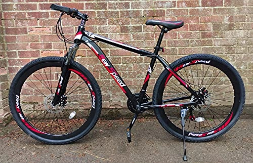 Mountain Bike : Mountain bike 26" - 29" wheel 21 speed L-TWOO gears WANDA tyres medium UK seller UK stock (29" Wheel Black RED)