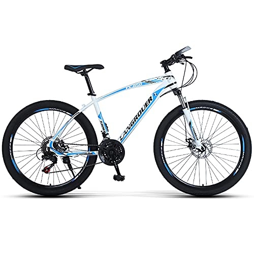 Mountain Bike : Mountain Bike Adult 26 inch off-road bike disc brake high carbon steel frame 21 speed 24 speed 27 speed