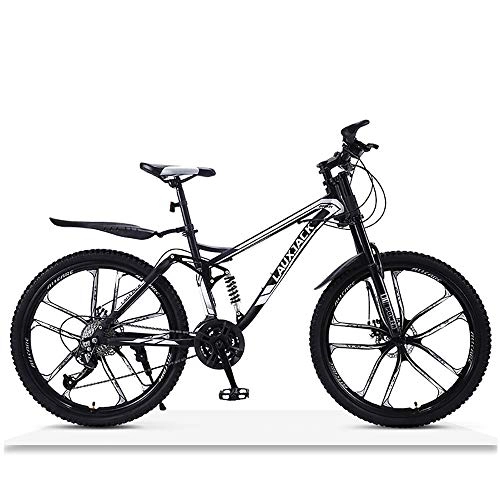 Mountain Bike : Mountain Bike, All-terrain Adult Off-road Soft Tail Mountain Bike 21-30 Speed Variable Speed Double Shock Absorption