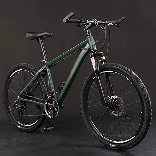 Mountain Bike : Mountain Bike All Terrain High-carbon Steel MTB Lightweight 27 Speed Variable Speed Double Disc Brake 26 Inches Road Bike A-27 Speed 26 Inches