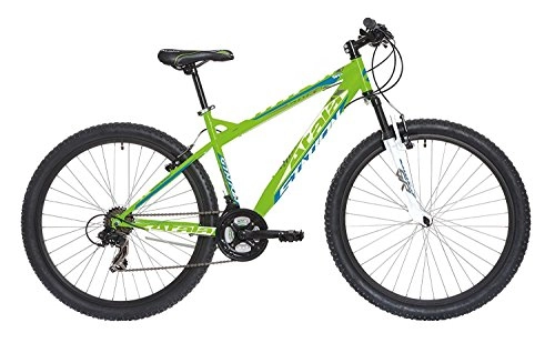 Mountain Bike : Mountain Bike Atala Station Green Matte 21V 27.5"Size M (170cm185cm))