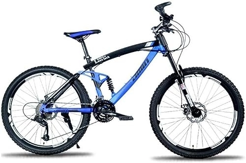 Mountain Bike : Mountain Bike, Mountain Bike Mountain Bike Student 26 inch Downhill Off-Road Double Disc Brake 27 Speed Mountain Bike Adult Bicycle Bicycle, A, A