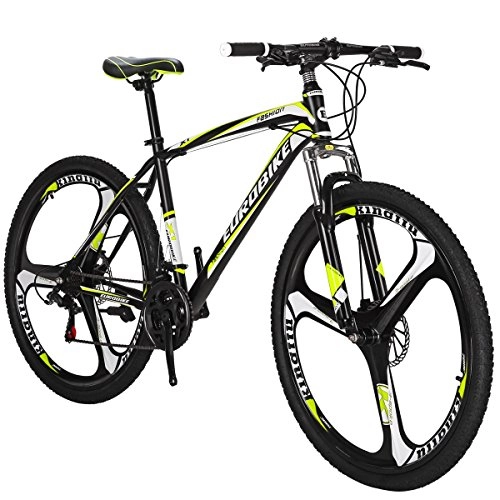 Mountain Bike : Mountain Bike X1 Bicycle 27.5" 21Speed Duai Disc Brake Bike (K- Yellow)