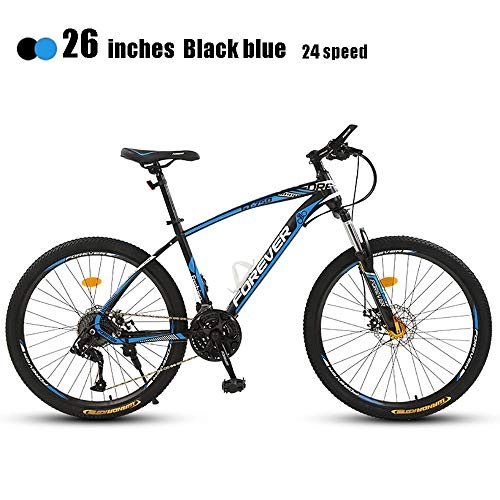 Mountain Bike : Mountain Bikes, Off-Road Gearboxes, Adult Tandem Damping Mountain Bikes For Men And Women, Disc Brakes, Professional Shifting