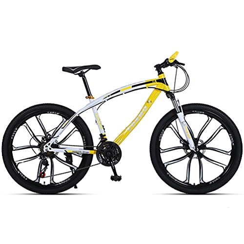 Mountain Bike : Mountain, Commuter, City Bike, Multiple Speed Mode Options, 26-Inch Ten-Knife Wheel, Suitable for Men / Women / Teens, Multiple Colors