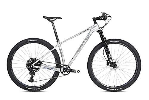 Mountain Bike : mountain Dirt bike road bicycle bikes, carbon mountain bike 27.5 " / 29" bike Ultralight carbon fiber MTB gears double disc brakes Mountain bike Equipped with the 12 oil disc brake A 29 inch * 15 inch