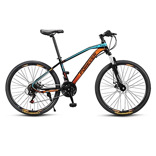 Mountain Bike : Mountain Road Bikes, Commuter City Bikes, 26-Inch Wheels, 24-Speed Disc Brakes, Suitable for Men / Women / Teenagers, Multiple Colors
