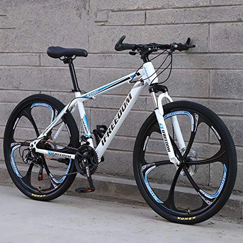 Mountain Bike : N / AO Mountain Trail Bike 26 Inch Trail Gearshift Bicycle Adult Variable 24Speed Outdoor Sport Bicycle-Black_and_blue