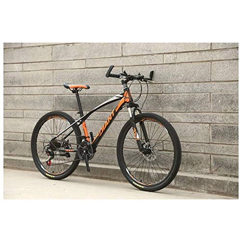 Mountain Bike : NBVCX Life Accessories Fork Suspension Mountain Bike with 26 Inch Wheels High Carbon Steel Frame Mechanical Disc Brakes And 21 30 Speeds Drivetrain