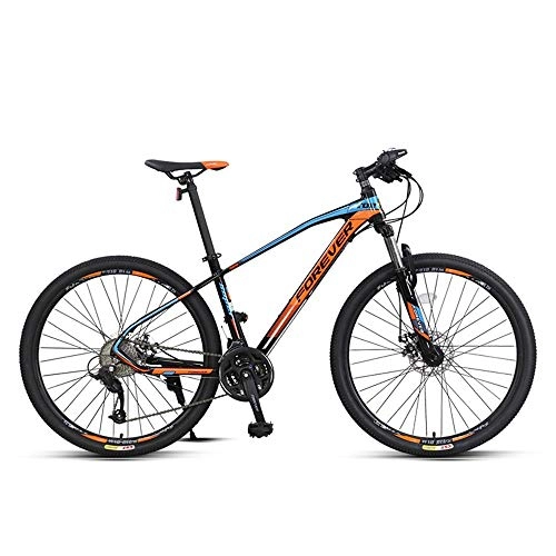 Mountain Bike : NBWE Mountain Bike Shifting with Off-Road Aluminum Double Shock Absorber Male Adult 30 Speed Commuter bicycle
