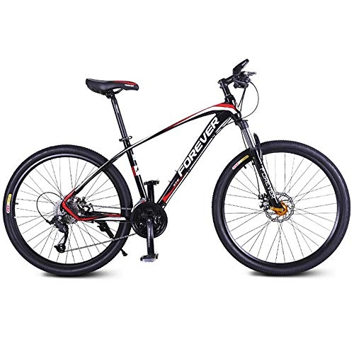 Mountain Bike : NBWE Mountain Bike Speed Mountain Bike Aluminum Alloy Student Adult Male and Female Bicycle 26 Inch 27 Speed Commuter bicycle