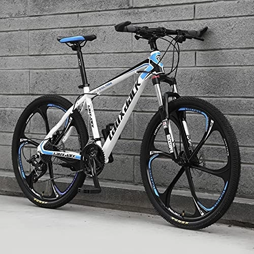 Mountain Bike : PBTRM Mountain Bike Outdoor Sports, 21 / 24 / 27 / 30 Variable Speed 26 Inches Cycling Sports Lightweight MTB Bicycle with Suspension Fork, Dual Disc Brake, Suitable for Men Women, C, 24 speed
