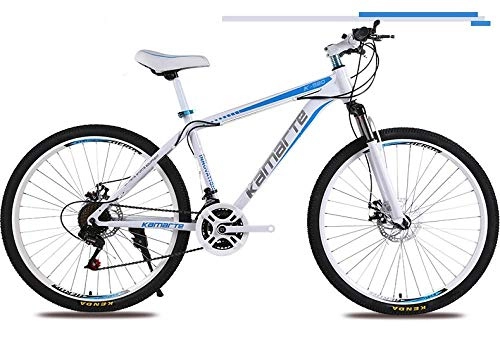 Mountain Bike : PengYuCheng Full suspension mountain bike 24 speed bicycle 24 inch men's mountain bike disc brake city bicycle, fully adjustable front and rear suspension, off-road bicycle-q3