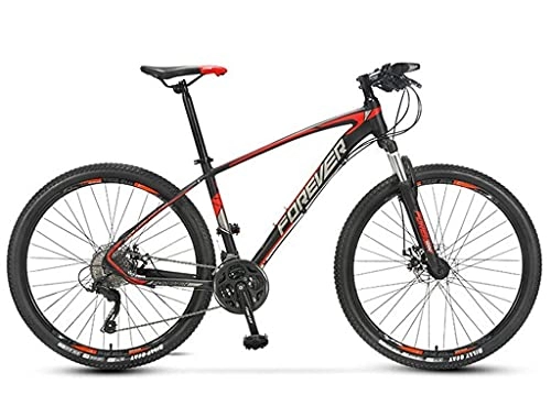 Mountain Bike : Professional Racing Bike, Mountain Bike 27.5 Inches, 27-Speed Adult Variable Speed Aluminum Alloy Student Mountain Bike Front and Rear Mechanical Disc Brakes Fashion Color a, C (Color : C, Size : -)