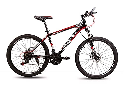 Mountain Bike : Professional Racing Bike, Mountain Bike Adult Light Off-Road 27-Speed Bicycle Male and Female Adult Double Shock Absorption Strong and Comfortable Safe, 26 inch B, a (Color : A, Size : -)
