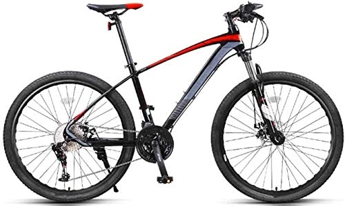 Mountain Bike : RDJM Ebikes Mountain Bikes Bicycle Full Suspension MTB for Men / Women, Front Suspension, 33-Speed, 27.5-Inch Wheels, Mechanical Disc Brakes