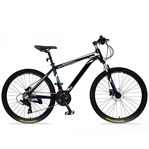 Mountain Bike : Relaxbx 21 Outdoor Mountain Racing Bicycles, Aluminum Alloy 26 Inch Mountain Bike Blue