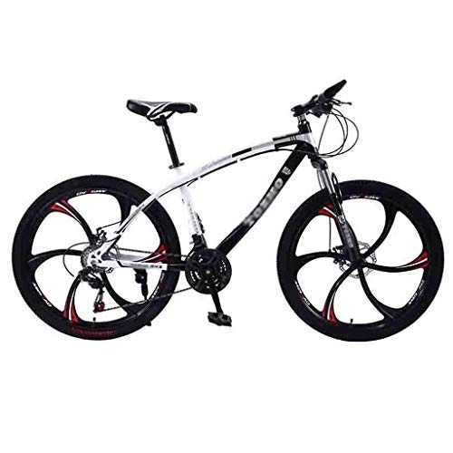 Mountain Bike : Road Bikes Mountain Bike MTB Bicycle Adult Road Bicycles For Men And Women 24 / 26In Wheels Adjustable Speed Double Disc Brake Off-road Bike