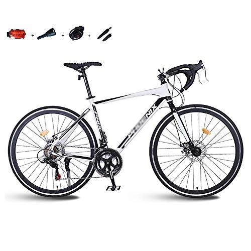 Mountain Bike : Road Bikes Mountain Bike Road Bicycle Men's MTB 14 Speed 26 Inch Wheels For Adult Womens Off-road Bike (Color : White)
