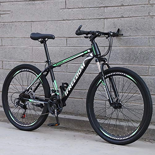 Mountain Bike : SANJIANG Mountain Bike, 26 / 27.5 / 29in Wheels Disc Brakes 21 / 24 / 27 / 30 Speed Mens Bicycle Front Suspension MTB, C-26in-24speed