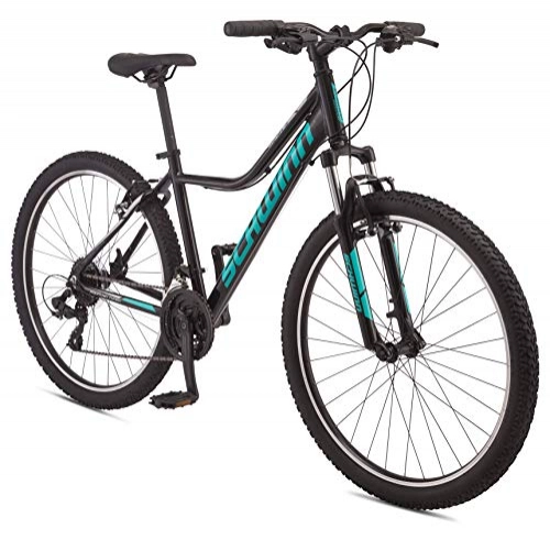 Mountain Bike : Schwinn Mesa 3 Adult Mountain Bike, 21 speeds, 27.5-inch Wheels, Medium Aluminum Frame, Black