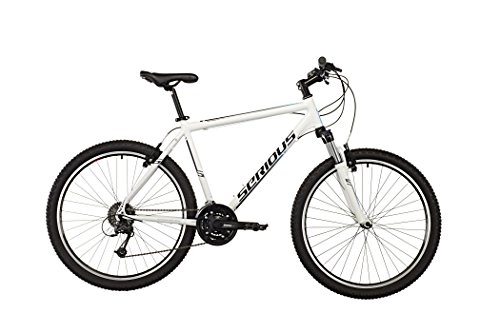 Mountain Bike : SERIOUS Eight Ball 26" white glossy Frame size 55cm 2017 MTB Hardtail