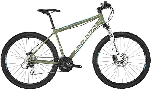 Mountain Bike : SERIOUS Eight Ball 27, 5" Disc olive / blue Frame size 46cm 2018 MTB Hardtail