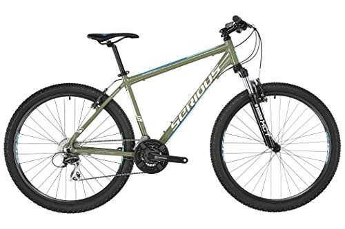 Mountain Bike : SERIOUS Eight Ball 27, 5" olive / blue Frame size 46cm 2018 MTB Hardtail