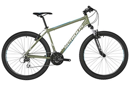 Mountain Bike : SERIOUS Eight Ball MTB Hardtail 27, 5" olive Frame Size 38cm 2018 hardtail bike