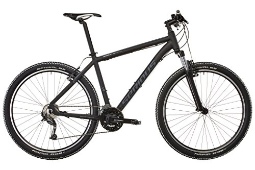 Mountain Bike : SERIOUS Ridge Trail MTB Hardtail 27, 5" black Frame size 44cm 2017 hardtail bike