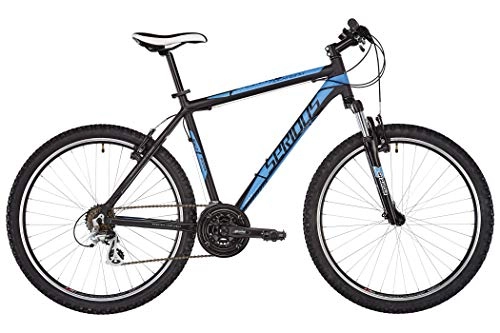 Mountain Bike : SERIOUS Rockaway 26" black / blue Frame size 55cm 2015 MTB Hardtail