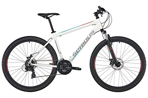 Mountain Bike : SERIOUS Rockville 27, 5" Disc white Frame size 42cm 2019 MTB Hardtail