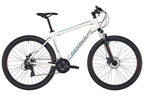 Mountain Bike : SERIOUS Rockville 27, 5" Disc white Frame size 54cm 2019 MTB Hardtail