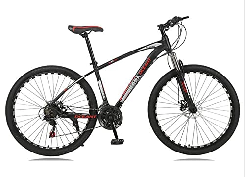 Mountain Bike : SHUI Mountain Bike, Full Dual Suspension, 26, 27.5-Inch Wheels black-26 in