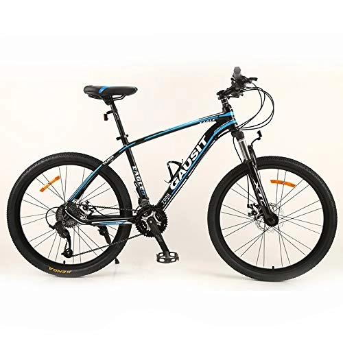 Mountain Bike : SIER Aluminum alloy bicycle 26 inch 30 speed variable speed off-road damping mountain bike, Blue